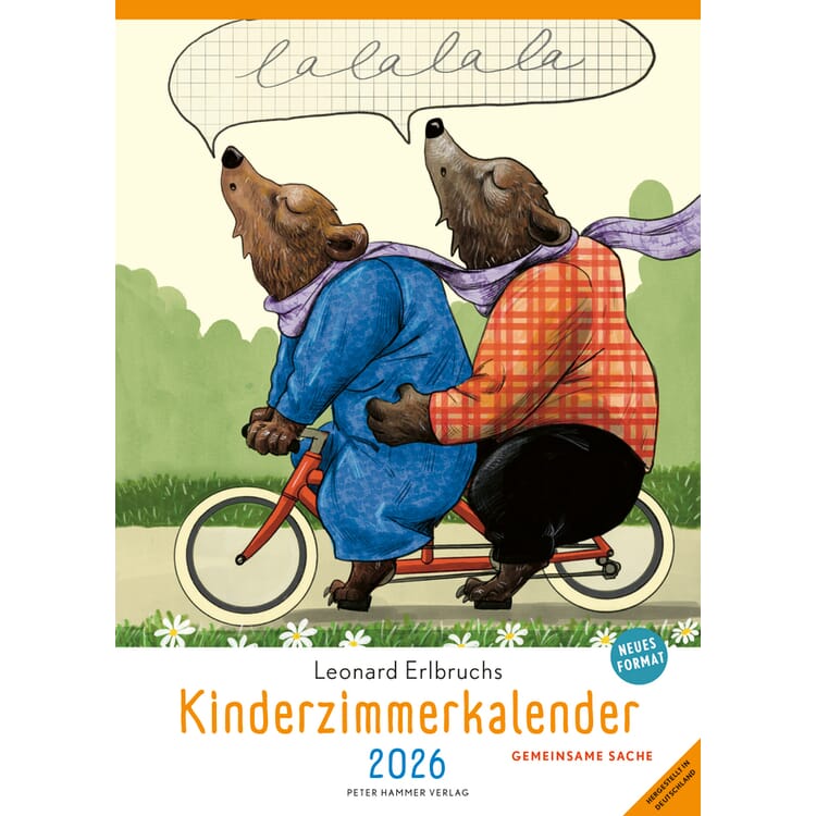 Leonard Erlbruchs Kinderzimmerkalender 2026