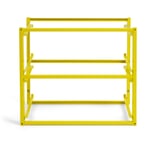 Schubladenregal Stellage zwei RAL 1016 Schwefelgelb