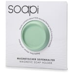 Porte-savon filets de pêche recyclés Menthe