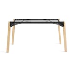 Pied de table Zehdenicker Gris noir