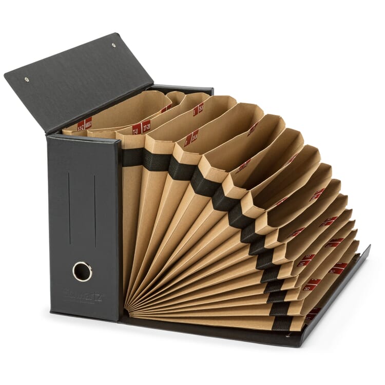 Carpeta de cartón, Negro