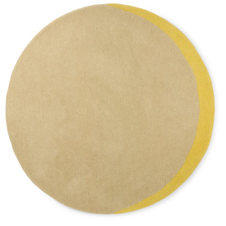 Teppich Eclipse, Beige-Gelb