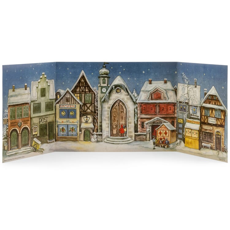 Adventskalender Het kleine stadje uit 1946