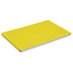 Tablette de couverture pour rayonnage à tiroirs Stellage deux RAL1016 Jaune soufre