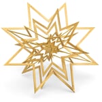 Hand-forged brass star