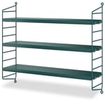 String® Pocket Shelving Blue-green / Blue-green
