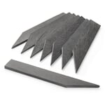 Étiquettes à piquer pour plantes Ardoise