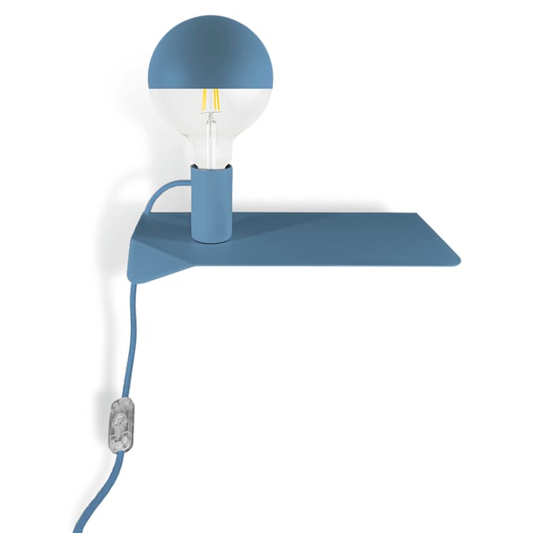 LED globe lamp Maria, RAL 5024 Pastel Blue - 5W