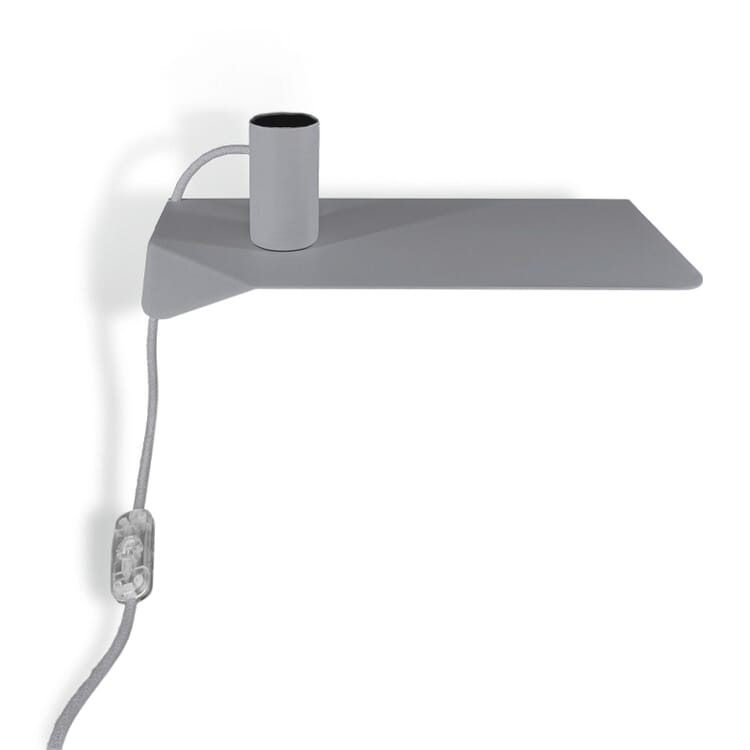 Mensola Magnetica shelf light, Gray