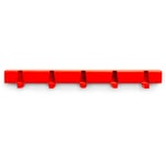 Hakenleiste Laufendermeter RAL 3026 Leuchthellrot 50 cm