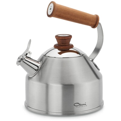 Italienischer Wasserkessel LIGNUM SATINATO