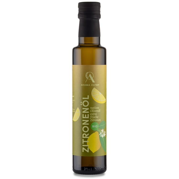 Huile d'olive au citron bio