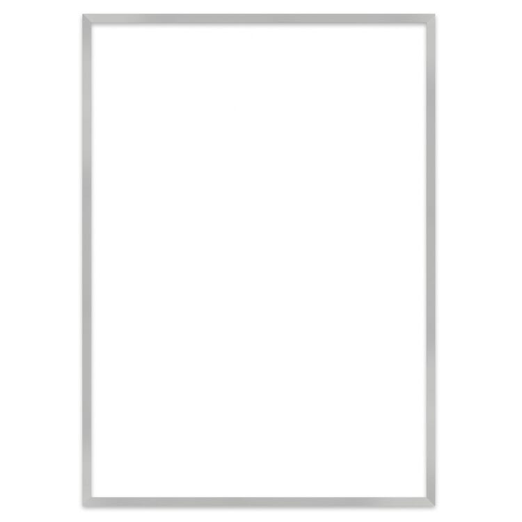 Alpha Picture Frames.", Silver, matte"