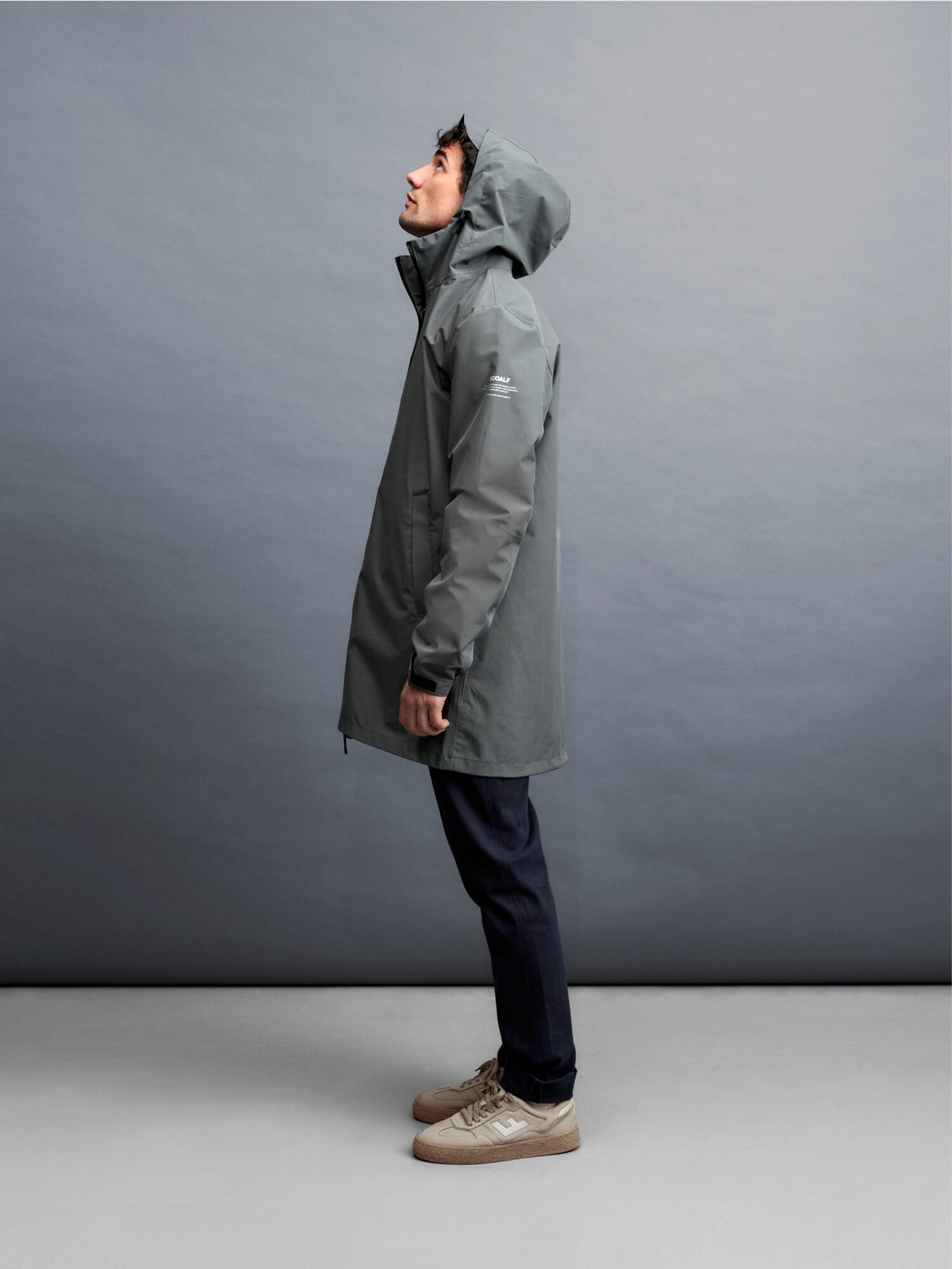 OVY Recycle Nylon Active Rain Parka Ｌ Men's rain parka unlined, Olive | Manufactum
