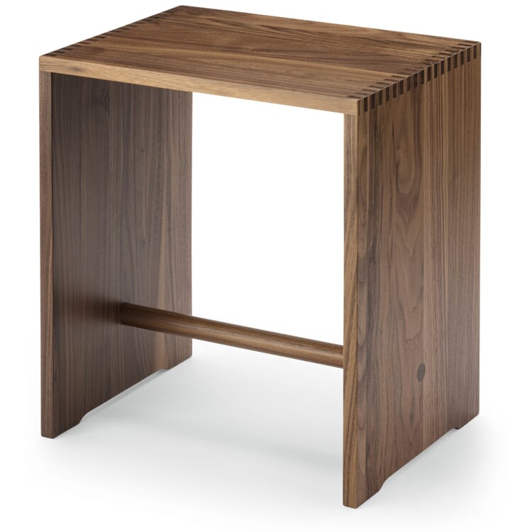 Ulmer Tabouret en noyer