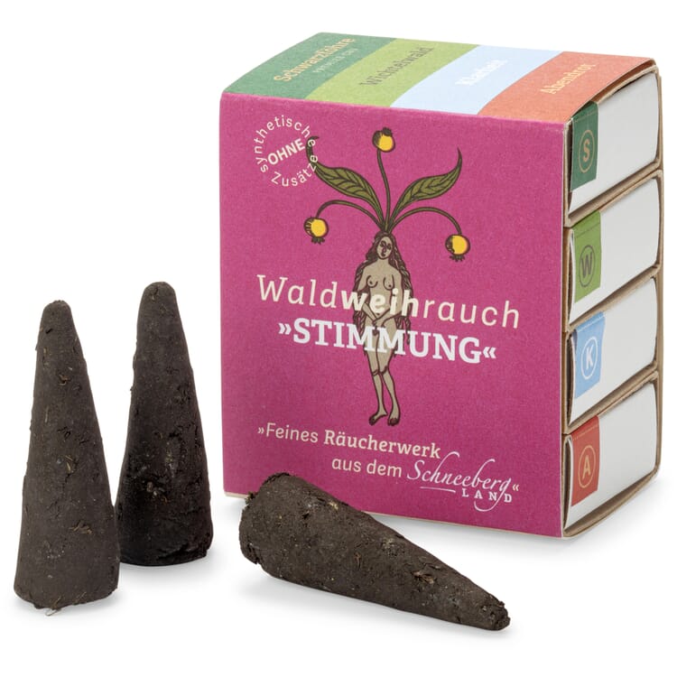 Røgelseskegle traditionel, Stemning
