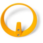 Crochet de vestiaire en aluminium Jaune