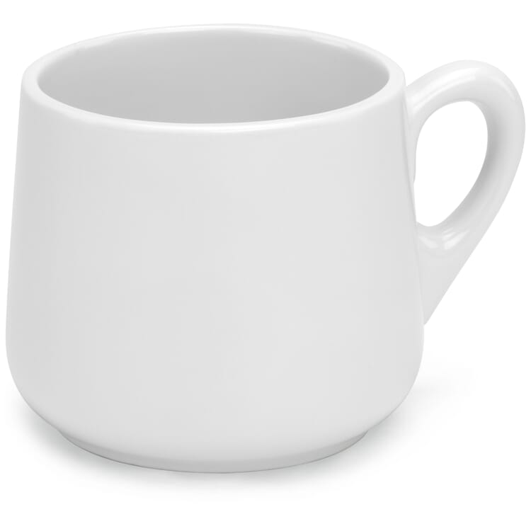 Tasse de marin en porcelaine, Blanc