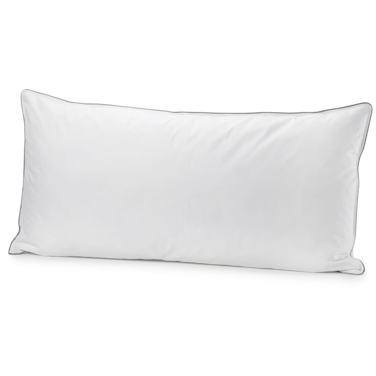 Almohada con un 15 % de plumón de pato, 40 × 80 cm
