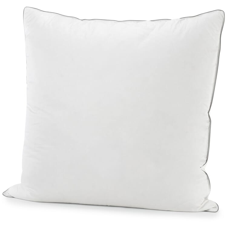 3-chamber duck feather and down pillow