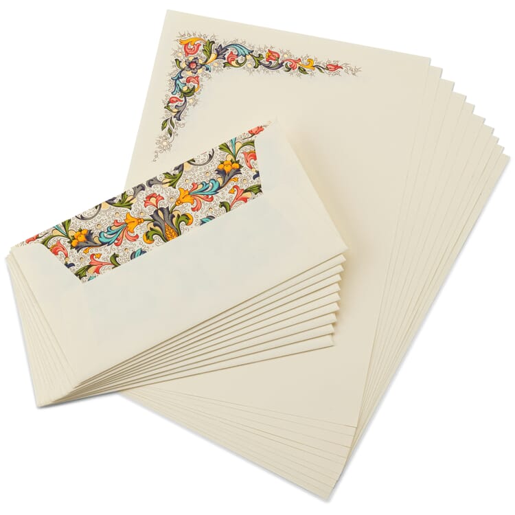 Fiorenza stationery with envelope