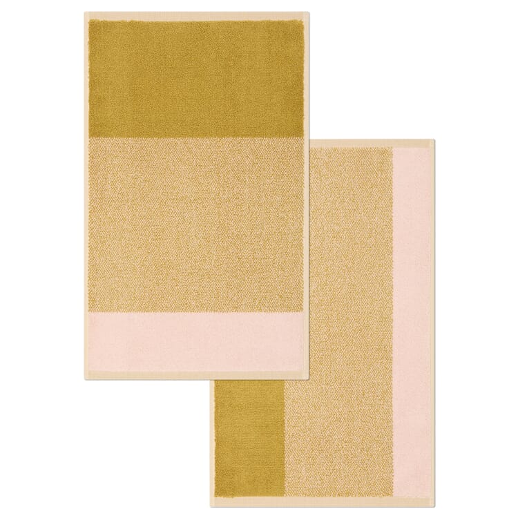 Handdoekenserie Blend, Poeder-olijfgroen