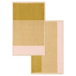 Série de serviettes Blend Vert olive poudré Linge d'invité