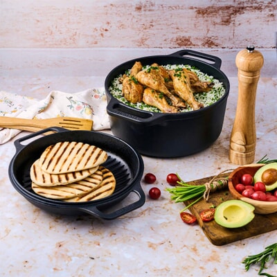 Kombi-Topf Gusseisen