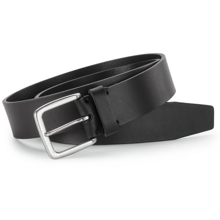 Ceinture en cuir pour homme August Renz, Noir