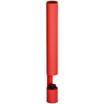 Jarrón CLEM RAL 3028 Rojo puro