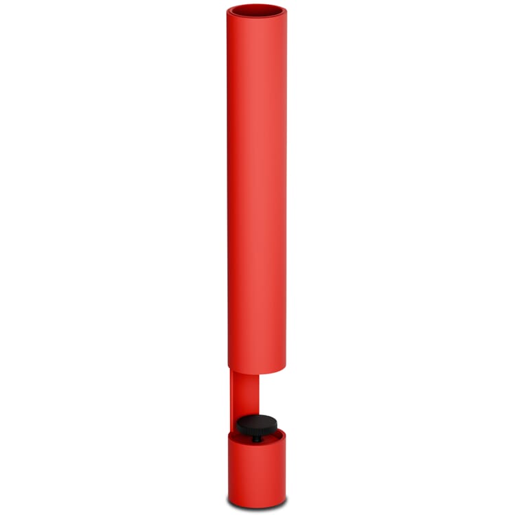 Vaso CLEM, RAL 3028 Rosso puro