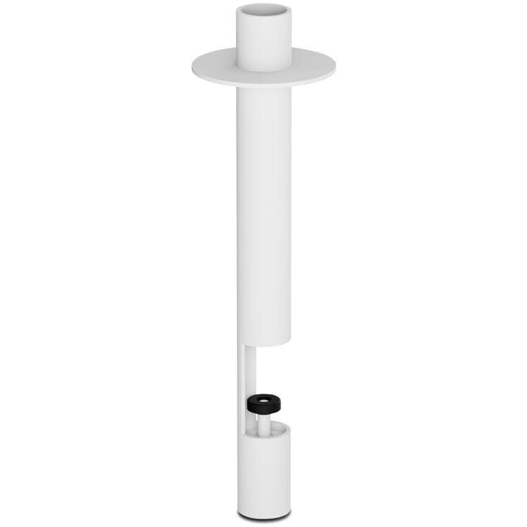 Candeliere Clem, RAL 9010 Bianco puro