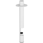 Candlestick Clem RAL 9010 Pure white