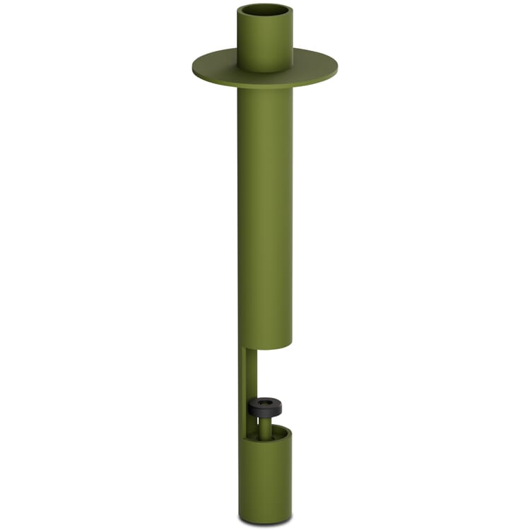 Candelabro Clem, RAL 6011 Verde Reseda