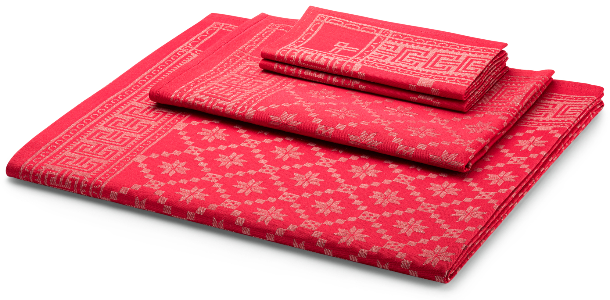 Schwedischer Tischläufer rot 50 x 150cm