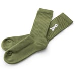 Unisex sokken lang Olijfgroen