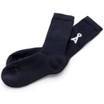 Calcetines unisex largos" Azul marino».