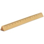 Triangular ruler maple wood