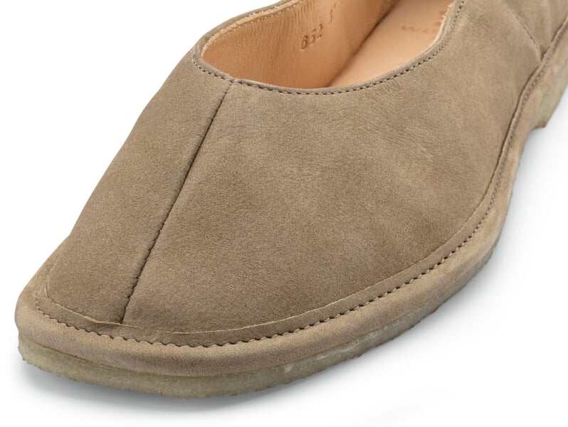 Zapatillas de mujer de ante Topo, Detailsicht