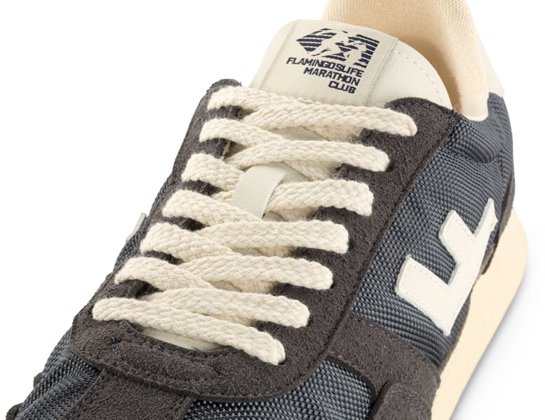 Herren-Sneaker Marathon Club Anthrazit, Detailsicht