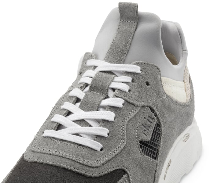 Herren-Sneaker Larch Grautöne, Detailsicht