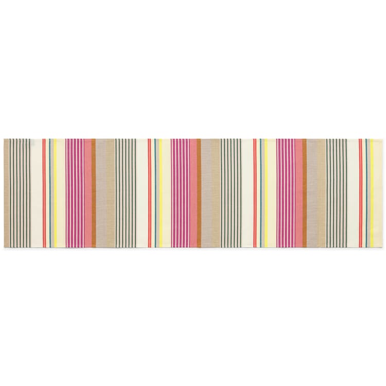 Muliticolor table runner