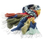Women's scarf, patterned, multicolor