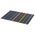 Tischset bunt kariert Blau