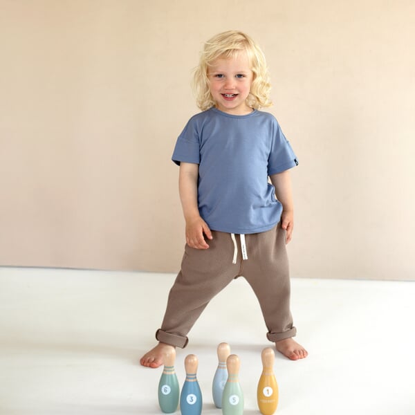 Kinder-T-Shirt Blau, Fertigungssprozess