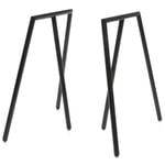 Tréteau de table Benito Noir profond RAL 9005