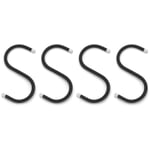 Kapstokhaak Koordhaak Zwart