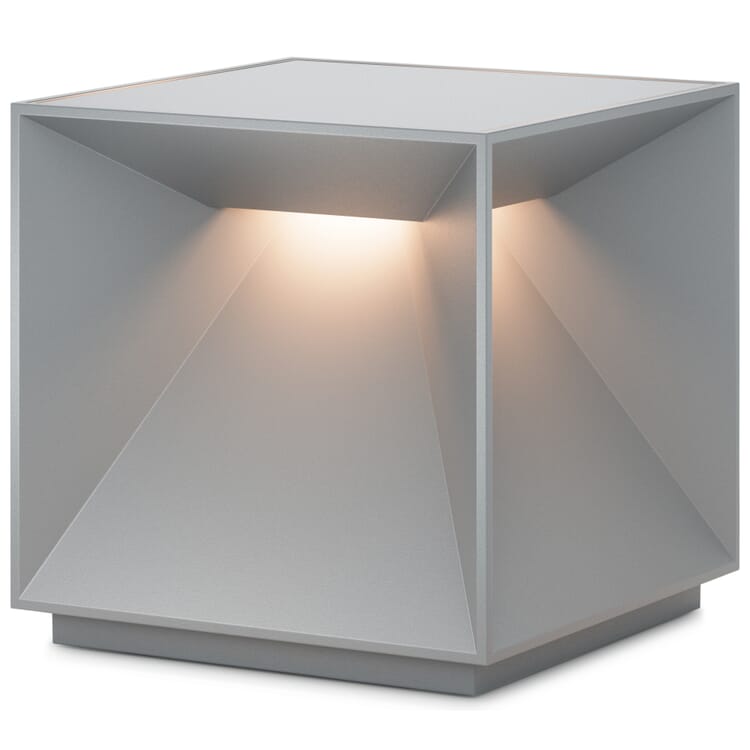 Lampe de table Nutalis, Gris clair