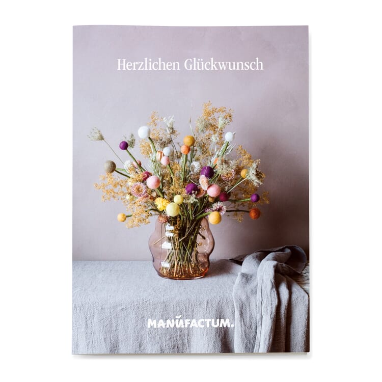 Geschenkgutschein, Herzlichen Glückwunsch