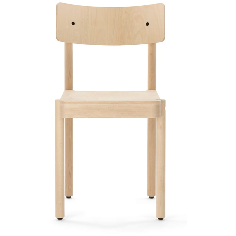 Stoel EINSER, Onbehandeld / RAL 2001 Rood oranje (plano)